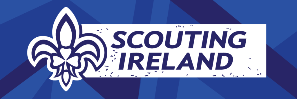 Scouting Ireland Logo with texture